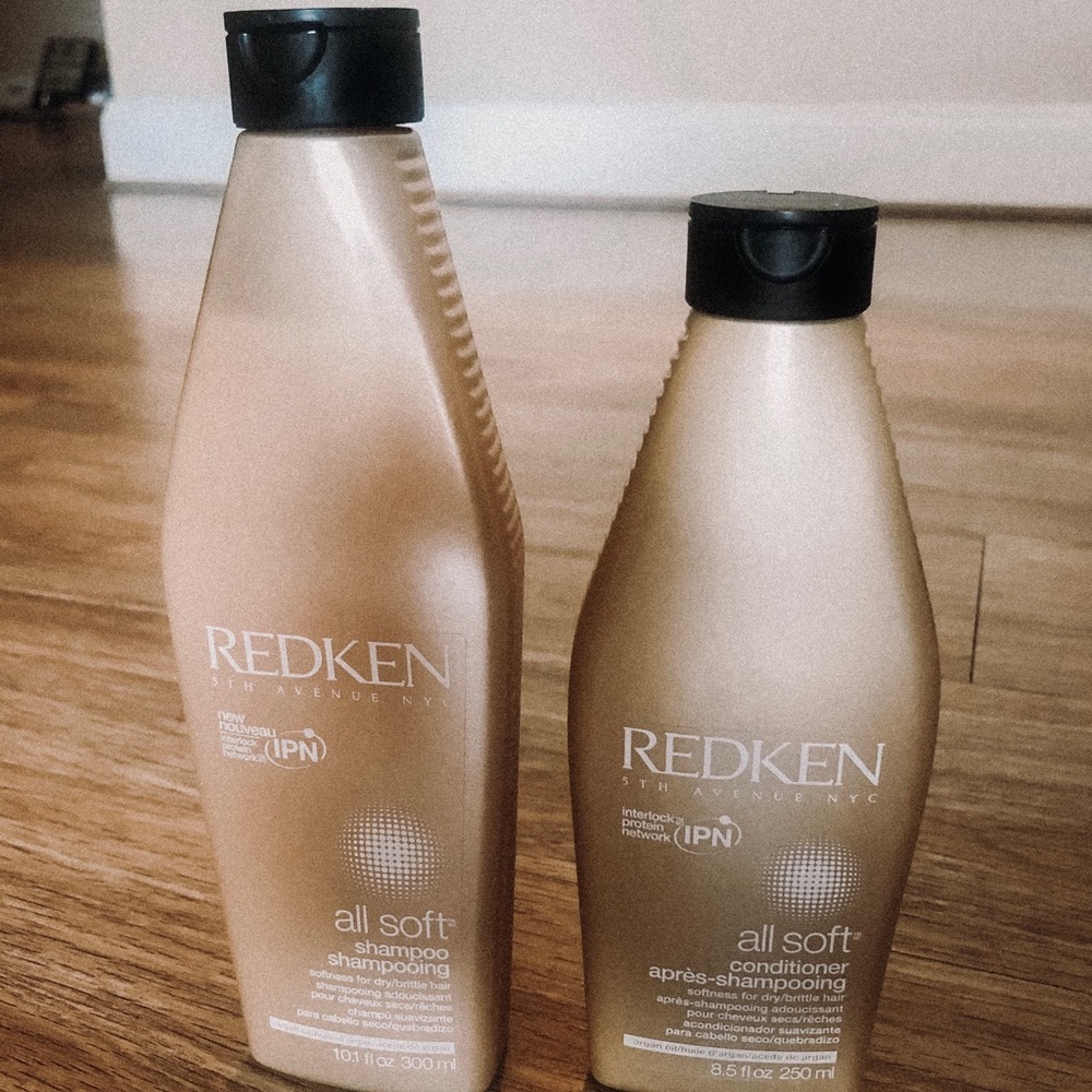 New Redken All Soft Shampoo and Conditioner Set